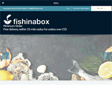 Tablet Screenshot of fishinabox.co.uk